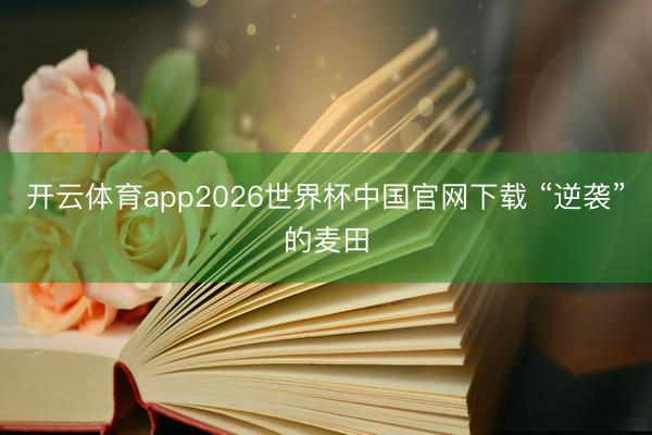 开云体育app2026世界杯中国官网下载 “逆袭”的麦田